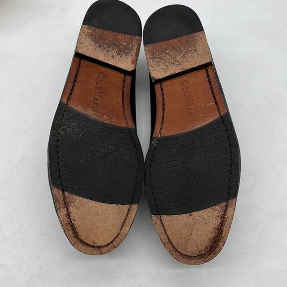 Cole Haan Black Brown Tassel Loafer Size 8.5. CH2689 - Picture 6 of 8